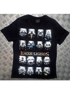 stonedfame League Of Legends Baskılı T-Shirt