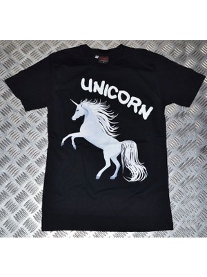 stonedfame Unıcorn Baskılı T-Shirt