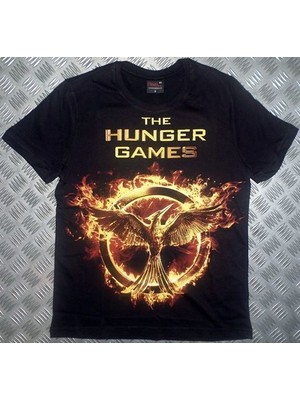 stonedfame Açlık Oyunları Baskılı T-Shirt