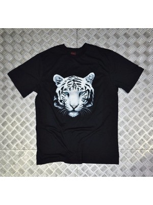 stonedfame Kaplan Baskılı T-Shirt