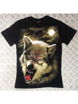 stonedfame Kurt Baskılı T-Shirt