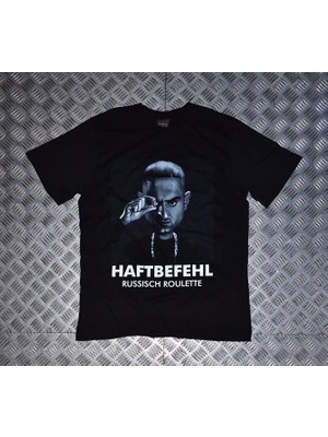 stonedfame Haftebefehl Baskılı T-Shirt