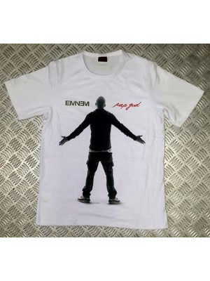 stonedfame Emınem Baskılı T-Shirt