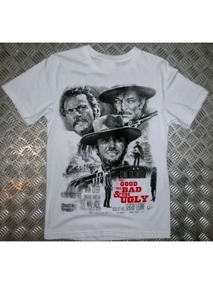 stonedfame Iyi Kötü Çirkin Baskılı T-Shirt