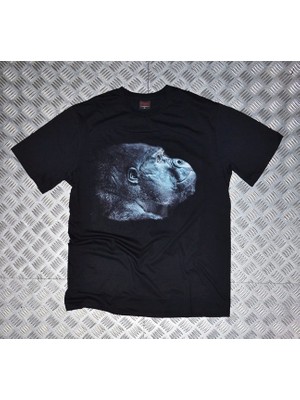 stonedfame Goril Baskılı T-Shirt
