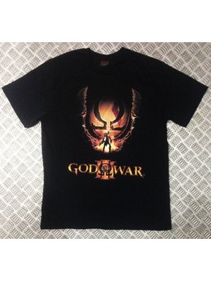 stonedfame God Of War Baskılı T-Shirt