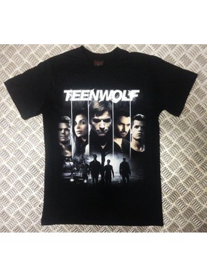 stonedfame Teen Wolf Baskılı T-Shirt