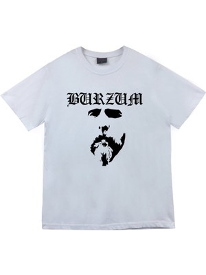 stonedfame Burzum Baskılı T-Shirt