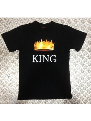 stonedfame Kıng Baskılı T-Shirt