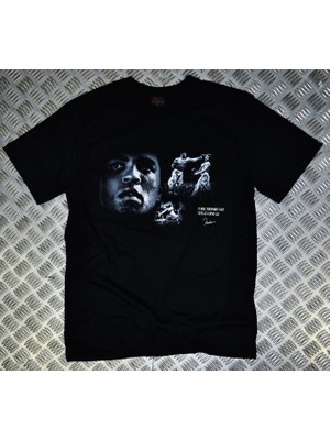 stonedfame Muhammed Ali Baskılı T-Shirt