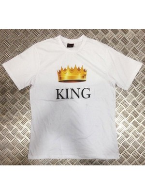 stonedfame Kıng Baskılı T-Shirt