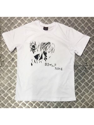 stonedfame Death Note Baskılı T-Shirt