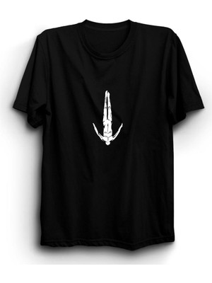 stonedfame Yüzme Dalış Swimming Baskılı Tshirt