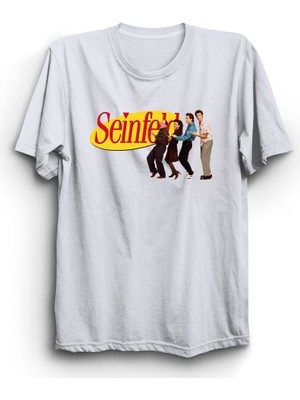 stonedfame Seinfeld Baskılı Tshirt