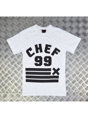 stonedfame Chef Baskılı T-Shirt