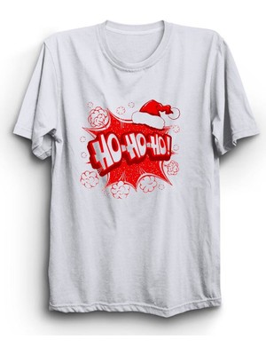 stonedfame Yeni Yıl Hohoho Christmas Baskılı Tshirt