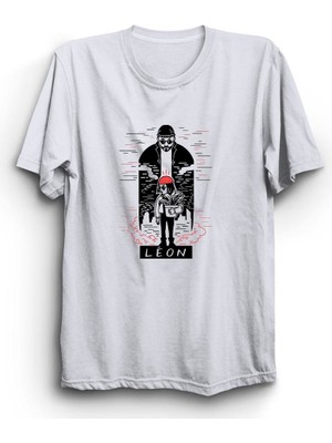 stonedfame Leon Sevginin Gücü Baskılı Tshirt