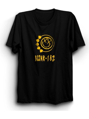 stonedfame Blink -182 Baskılı Tshirt