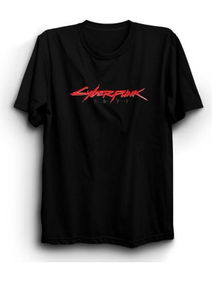 stonedfame Cyberpunk 2077 Baskılı Tshirt