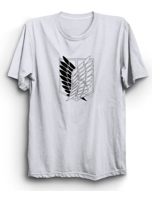 stonedfame Attack On Titan Anime Baskılı Tshirt