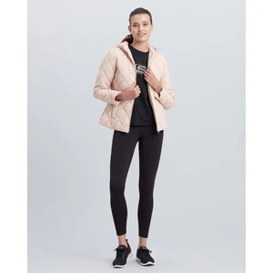 W Capitone Hooded Jacket Kadın Light Camel Mont - S212001-230