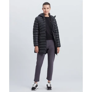 W Essential Maxi Length Hooded Jacket Kadın Siyah Mont S212005-001
