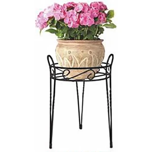 Metal Ferforje Saksılık Çiçeklik Dekoratif Saksı Standı 1 Adet 26X26X37CM