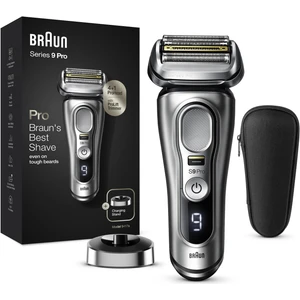Series 9 Pro 9417 Islak & Kuru Şarjlı Tıraş Makinesi + Şarj Standı + Seyahat Çantası