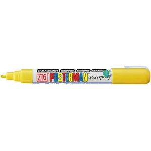 Posterman Waterproof Boyama Markeri Fine Uç 1 mm Sarı