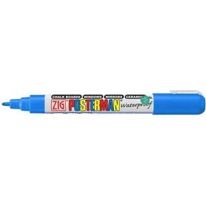 Posterman Waterproof Boyama Markeri Fine Uç 1 mm Mavi