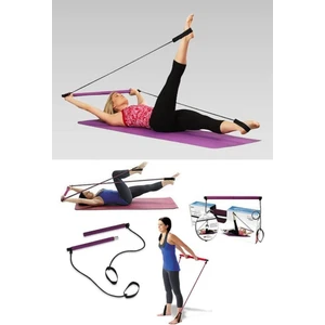 Hediye Filesi Taşınabilir Egzersiz Çubuğu Pilates Barı Spor Aleti 92 cm