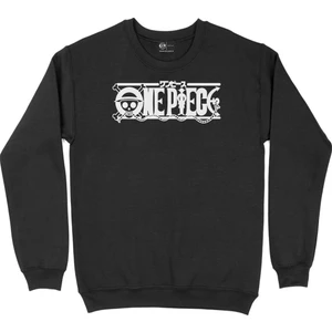 One Piece Siyah Sweatshirt