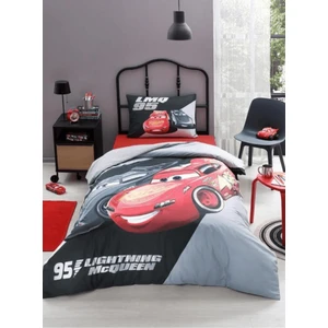 Tek Kiş. Ranforce Nevresim Takımı Dsny Gri Cars LMQ95