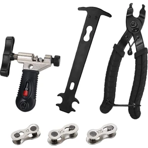 Bisiklet Zincir Onarım Araçları Pense Zincir Kesici Splitter Tool Kit  (Yurt Dışından)