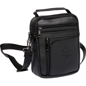 West Polo 6009 El ve Omuz Askılı  Erkek  Çanta Siyah