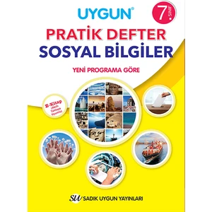 Sadık Uygun Yayınları 7. Sınıf Yeni Pratik Defter Sosyal Bilgiler