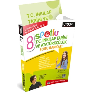 Sadık Uygun Yayınları 8. Sınıf Yeni Spotlu İnkılap Tarihi ve Atatürkçülük + Kavram Haritaları