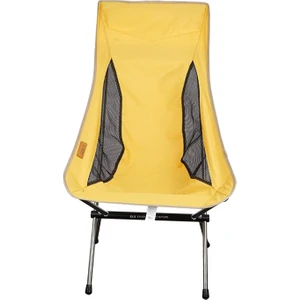 Strade Store Taşınabilir Katlanabilir Kamp Plaj Güneş Sandalye Sırt Çantası Veranda Şezlong -, 44X37X102CM Sarı (Yurt Dışından)