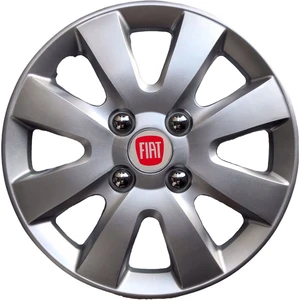 Hmnl Fiat Albea 15'' Inç Gri Jant Kapağı 4 Adet Çelik Jant Görünümlü