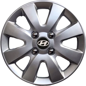 Hmnl Hyundai Accent Blue 14'' Inç Gri 4'lü Set Jant Kapağı Çelik Jant Görünümlü