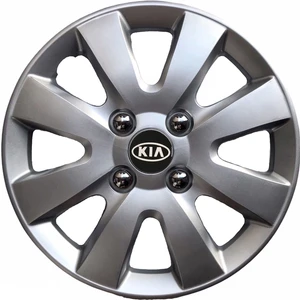 Hmnl Kia 14'' Inç Gri 4'lü Set Jant Kapağı Çelik Jant Görünümlü