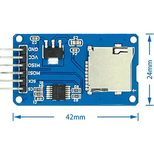 Arduino Micro Sd Kart Okuyucu Modül Spı Hafıza Kartı Okuyucu