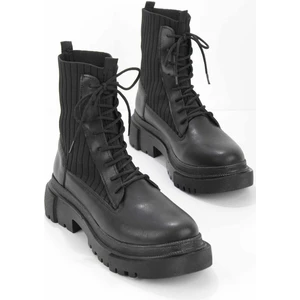 Siyah  Kadın Bot & Bootie K02578000509