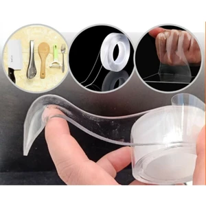 Pratik Mağazam  Yıkanabilir Güçlü Çok Amaçlı Çift Taraflı Bant 3 M x 3 cm
