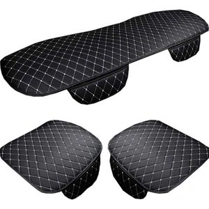 Lüks Deri Capitone Oto Koltuk Minderi Koltuk Koruyucu