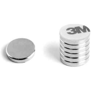 Yapışkanlı Yuvarlak Neodyum Mıknatıs D15X3MM Çap - 10 adet Güçlü Neodyum Mıknatıs Magnet