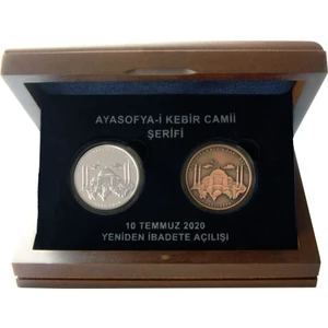 Ayasofya-I Kebir Camii Şerifi Hatıra Para Seti