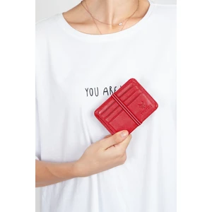 Kindfox Unisex  Deri Para Bölmeli Ipli Kartlık | Cüzdan