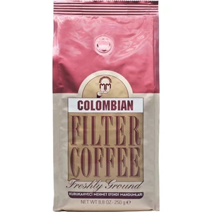 Kurukahveci Mehmet Efendi  Colombıan Filtre Kahve 250 G Hava Almayan Özel Paket