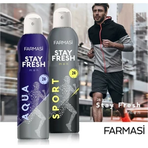 Stay Fresh Sport Erkek - Aqua Erkek Deodorant 150 ml Set